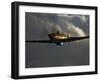 A Hawker Hurricane Aircraft in Flight-Stocktrek Images-Framed Photographic Print