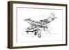 A Hawker Nimrod Aeroplane, C1930S-James Hay Stevens-Framed Giclee Print