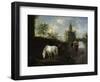 A Hawking Party, C.1665-Philips Wouwermans or Wouvermans-Framed Giclee Print