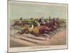 A Head and Head Finish-Currier & Ives-Mounted Giclee Print