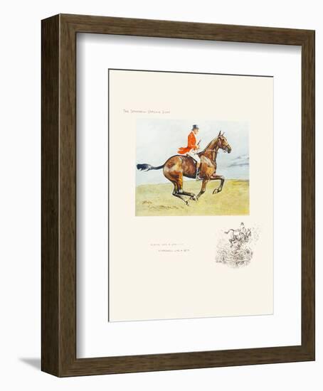 A Head Like a Lady-Snaffles-Framed Premium Giclee Print