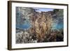 A Healthy and Diverse Coral Reef Grows in Raja Ampat, Indonesia-Stocktrek Images-Framed Photographic Print