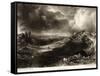 A Heath, from Various Subjects of Landscape Characteristic of English Scenery-John Constable-Framed Stretched Canvas