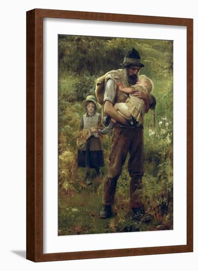 A Heavy Burden-Arthur Hacker-Framed Giclee Print
