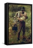 A Heavy Burden-Arthur Hacker-Framed Stretched Canvas