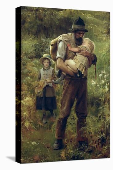 A Heavy Burden-Arthur Hacker-Stretched Canvas