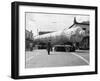 A Heavy Load Stops the Manchester Traffic, 1962-Michael Walters-Framed Photographic Print