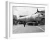 A Heavy Load Stops the Manchester Traffic, 1962-Michael Walters-Framed Photographic Print