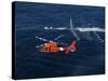 A Helicopter Crew Trains Off the Coast of Jacksonville, Florida-Stocktrek Images-Stretched Canvas