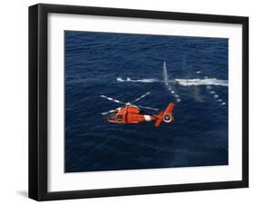 A Helicopter Crew Trains Off the Coast of Jacksonville, Florida-Stocktrek Images-Framed Photographic Print
