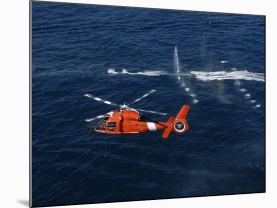 A Helicopter Crew Trains Off the Coast of Jacksonville, Florida-Stocktrek Images-Mounted Photographic Print