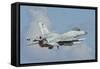 A Hellenic Air Force F-16 Taking Off-Stocktrek Images-Framed Stretched Canvas