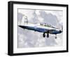 A Hellenic Air Force T-6 Texan II Prepares for Landing-Stocktrek Images-Framed Photographic Print