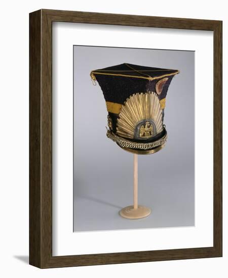 A Helmet of the 7th Regiment of the Polish Cavalry of the Line, known as a 'Czapka', 1812-null-Framed Giclee Print