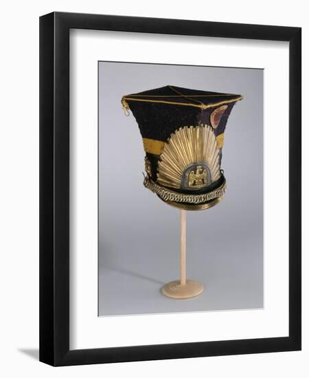 A Helmet of the 7th Regiment of the Polish Cavalry of the Line, known as a 'Czapka', 1812-null-Framed Giclee Print