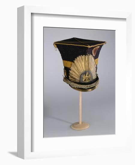 A Helmet of the 7th Regiment of the Polish Cavalry of the Line, known as a 'Czapka', 1812-null-Framed Giclee Print