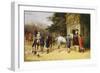 A Helping Hand-Heywood Hardy-Framed Premium Giclee Print