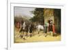 A Helping Hand-Heywood Hardy-Framed Premium Giclee Print