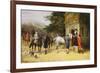 A Helping Hand-Heywood Hardy-Framed Premium Giclee Print