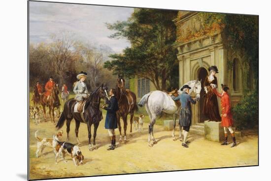 A Helping Hand-Heywood Hardy-Mounted Premium Giclee Print