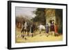 A Helping Hand-Heywood Hardy-Framed Giclee Print