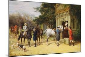 A Helping Hand-Heywood Hardy-Mounted Giclee Print