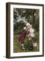 A Helping Hand-Frederik Hendrik Kaemmerer-Framed Giclee Print