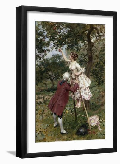 A Helping Hand-Frederik Hendrik Kaemmerer-Framed Giclee Print