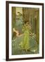 A Herald of Spring-Walter Crane-Framed Giclee Print