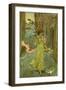 A Herald of Spring-Walter Crane-Framed Giclee Print