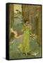 A Herald of Spring-Walter Crane-Framed Stretched Canvas