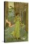 A Herald of Spring-Walter Crane-Stretched Canvas