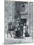 A Herb Merchant in Cairo-null-Mounted Photographic Print