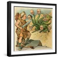 A Herculean Task-JS Pughe-Framed Premium Giclee Print