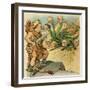 A Herculean Task-JS Pughe-Framed Art Print