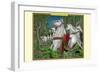 A Herd of Arabian Horses-Richard Kelly-Framed Art Print