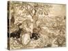 A Hermit, 1585-1586-Martin de Vos-Stretched Canvas