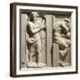 A Hermit and a Hero at Rest-Baccio Bandinelli-Framed Giclee Print