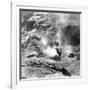 A Hermit Doing Penence at Gem Lake, Mount Abu, India, 1903-Underwood & Underwood-Framed Giclee Print