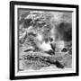 A Hermit Doing Penence at Gem Lake, Mount Abu, India, 1903-Underwood & Underwood-Framed Giclee Print