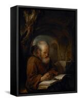 A Hermit Praying, 1670-Gerrit Dou-Framed Stretched Canvas