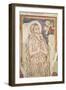 A Hermit Saint (Fresco)-Italian School-Framed Giclee Print