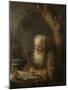 A Hermit-Gerard Dou-Mounted Art Print