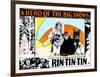 A Hero of the Big Snows, from Left, Alice Calhoun, Mary Jane Milliken, Rin Tin Tin, 1926-null-Framed Art Print