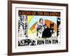 A Hero of the Big Snows, from Left, Alice Calhoun, Mary Jane Milliken, Rin Tin Tin, 1926-null-Framed Art Print