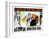 A Hero of the Big Snows, from Left, Alice Calhoun, Mary Jane Milliken, Rin Tin Tin, 1926-null-Framed Art Print