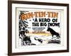 A Hero of the Big Snows, Rin Tin Tin, 1926-null-Framed Art Print