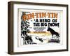 A Hero of the Big Snows, Rin Tin Tin, 1926-null-Framed Art Print