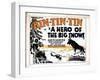 A Hero of the Big Snows, Rin Tin Tin, 1926-null-Framed Art Print