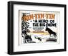 A Hero of the Big Snows, Rin Tin Tin, 1926-null-Framed Art Print